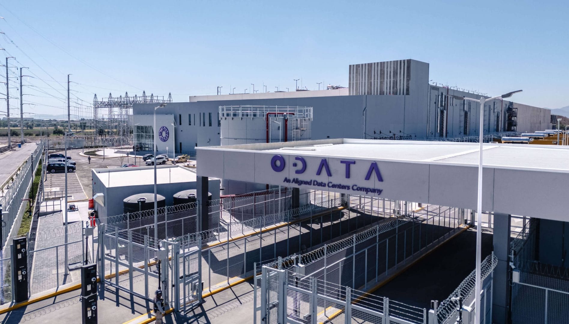 Imagem de drone do QR03 da ODATA no México