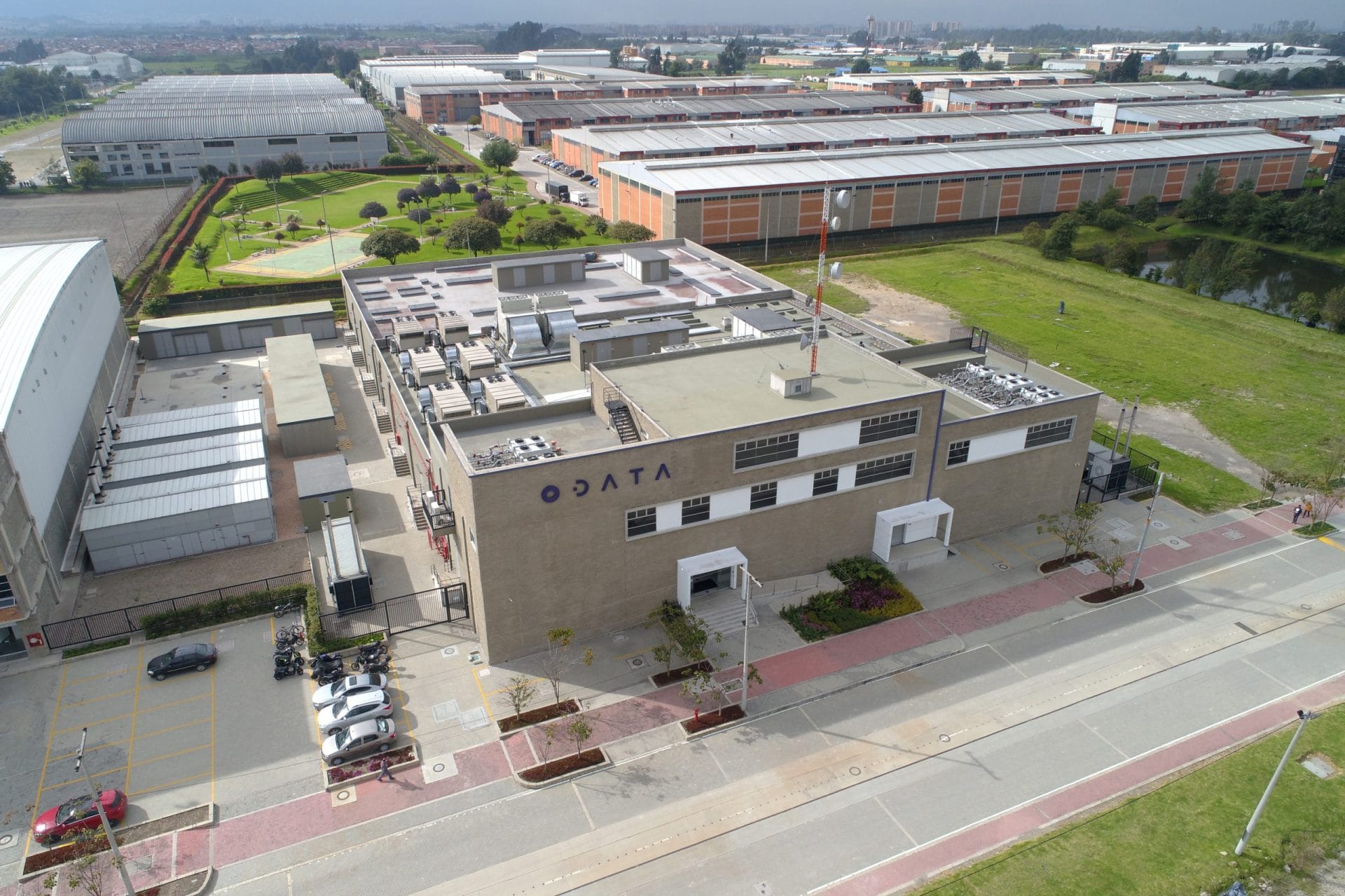 Data Center da ODATA em Bogotá na Colômbia