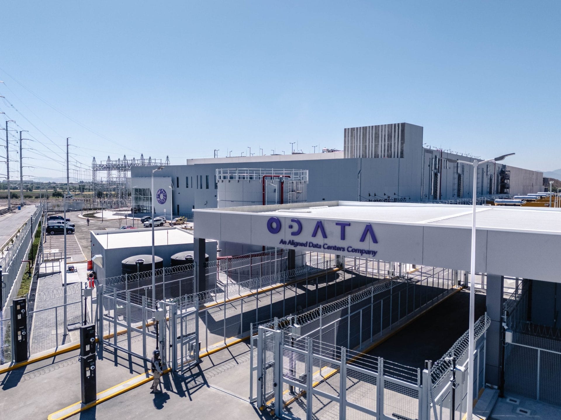 Data Center da ODATA em Queretáro no México