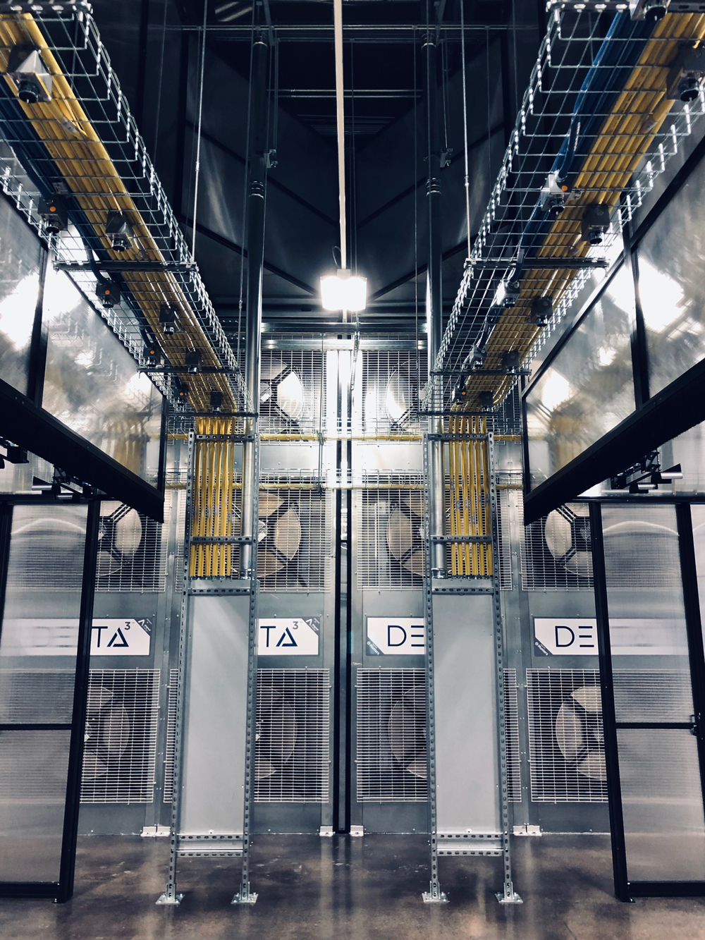 Foto da tecnologia de resfriamento Delta Cube